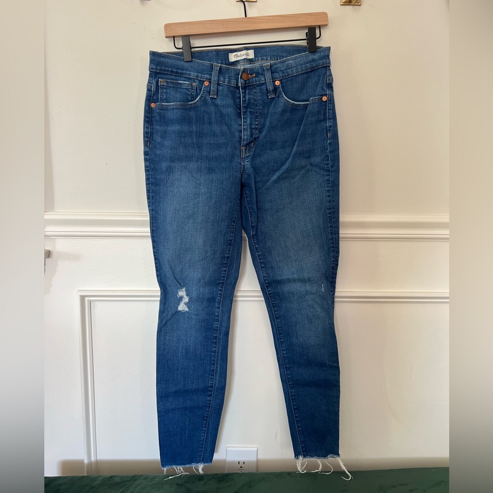 Madewell 9” mid rise skinny jeans size 29